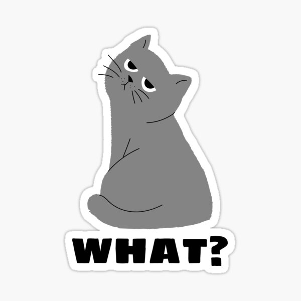 Item preview, What? Grumpy Cat designed and sold by Duellator.
