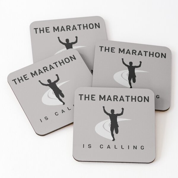 Item preview, THE MARATHON IS CALLING designed and sold by CoopClothing.