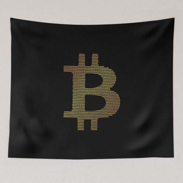 Item preview, Bitcoin Binary Typography - Satoshi Nakamoto designed and sold by ShaykhUmer.