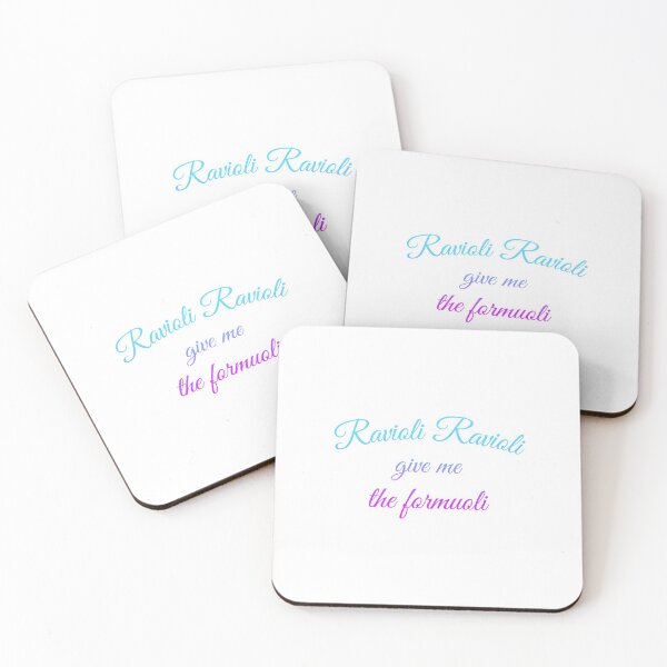Item preview, Ravioli Ravioli Give Me The Formuoli designed and sold by Dope Trends ☑️.