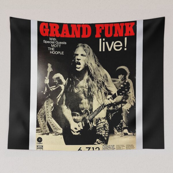 Item preview, Grand Funk - Concert Poster. designed and sold by Inkmigrant.