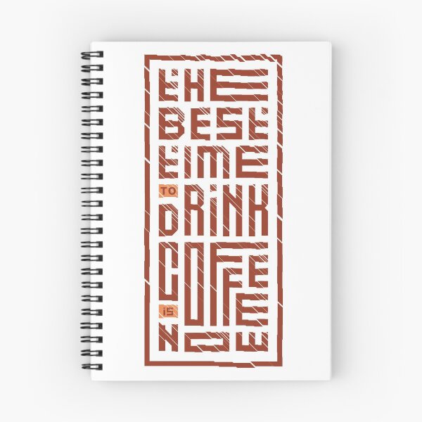 Item preview, Best time to drink coffee is now typography designed and sold by NexeDesigns.
