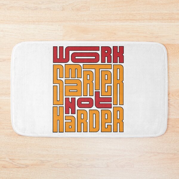 Item preview, Work smarter not harder typography designed and sold by NexeDesigns.