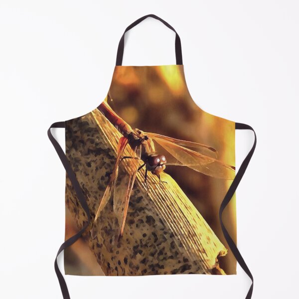 Item preview, Elegant Red Darter Dragonfly Insect Art designed and sold by taiche.