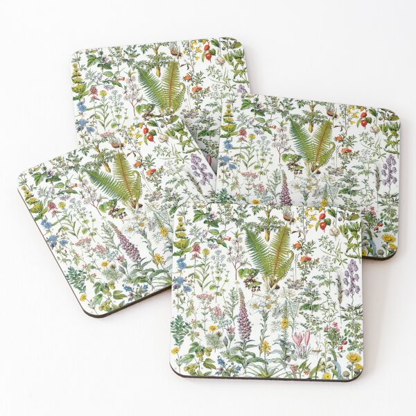 Item preview, Vintage medical flowers illustration designed and sold by alalaura.