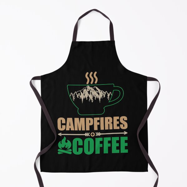 Item preview, Campfires And Coffee | Morning Caffeine designed and sold by GravitiTees.