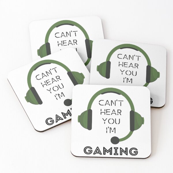 Item preview, Can't hear you I'm gaming designed and sold by Aedrikan.