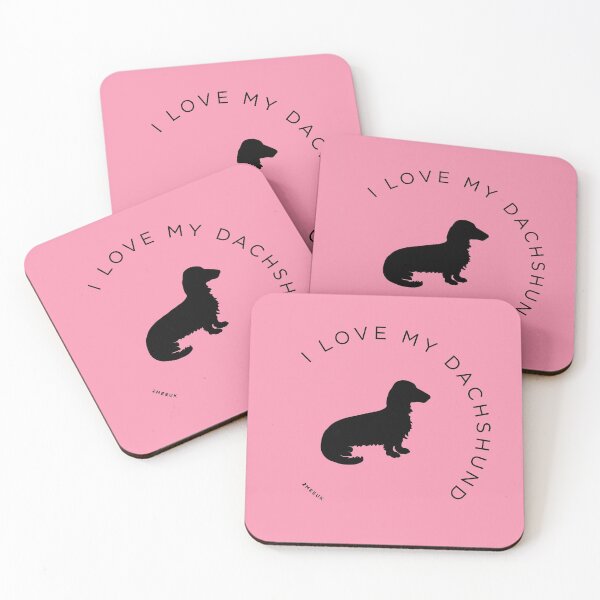 Item preview, My Gorgeous Longhaired Dachshund, 2MEEUK Dachshund Art and Clothing Designs  designed and sold by 2MEEUK.
