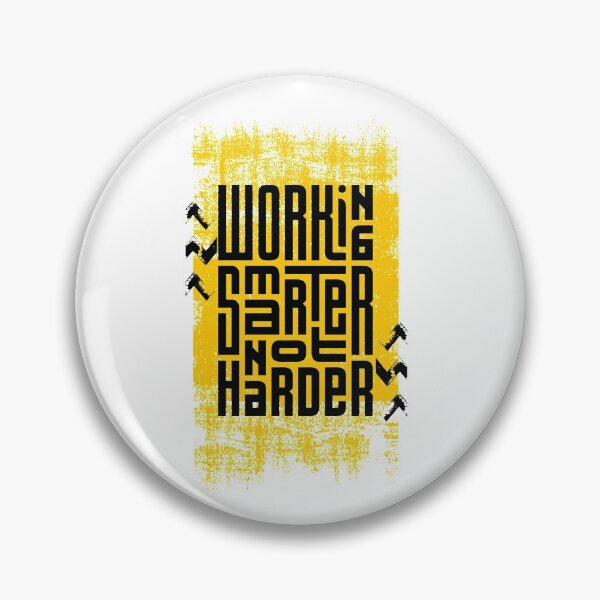 Item preview, Working smarter not harder typography designed and sold by NexeDesigns.