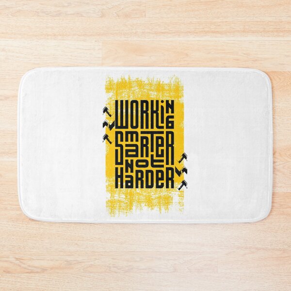 Item preview, Working smarter not harder typography designed and sold by NexeDesigns.