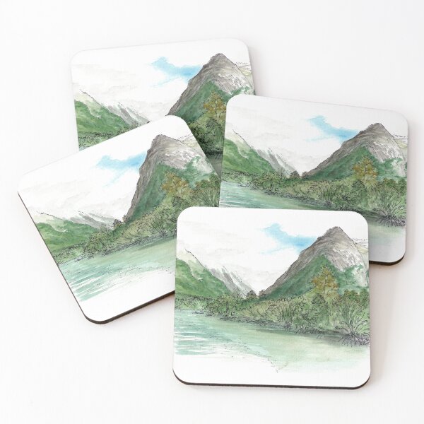 Item preview, Milford Track - Clinton River designed and sold by Tom Napper Design.