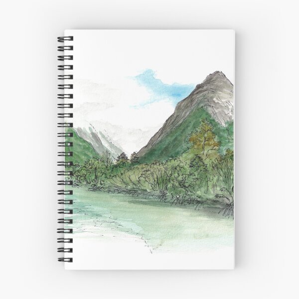 Item preview, Milford Track - Clinton River designed and sold by Tom Napper Design.