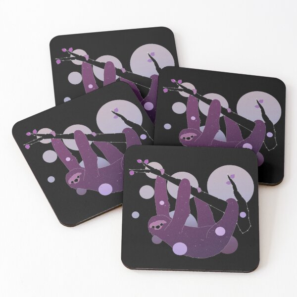 Item preview, Sloth chillin on a constellation - PURPLE designed and sold by Wargaspar.