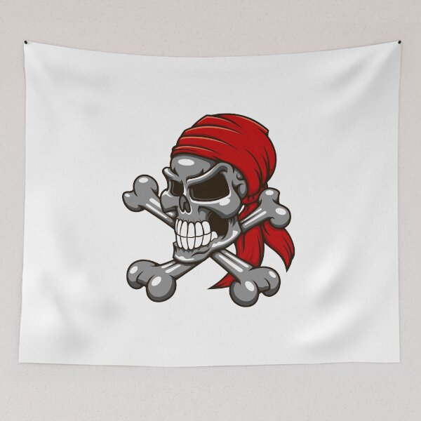 Item preview, Pirate Skull designed and sold by JirfHend.