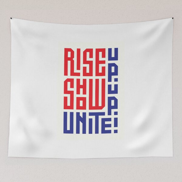 Item preview, Rise up show up unite typography designed and sold by NexeDesigns.