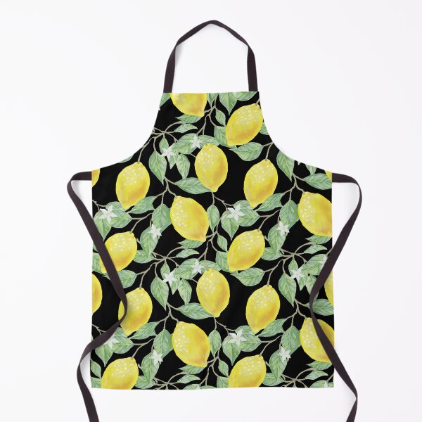 Item preview, Lemon white flower pattern  designed and sold by StickinTogether.