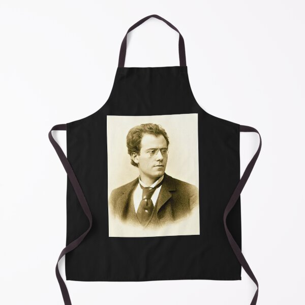 Gustav Mahler ~ Composer ~ Conductor ~ 1893 Portrait Apron
