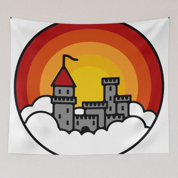 Item preview, Sky Castle, Sunrise designed and sold by ondrejcreates.