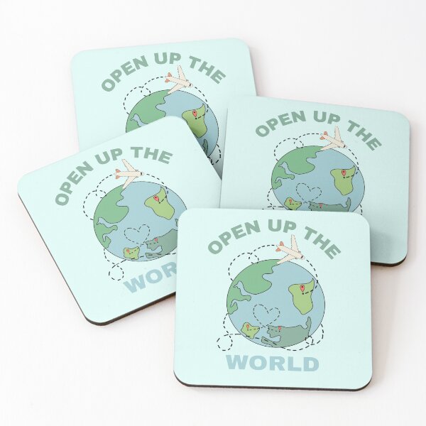 Item preview, Open Up the World  designed and sold by champagnemoment.