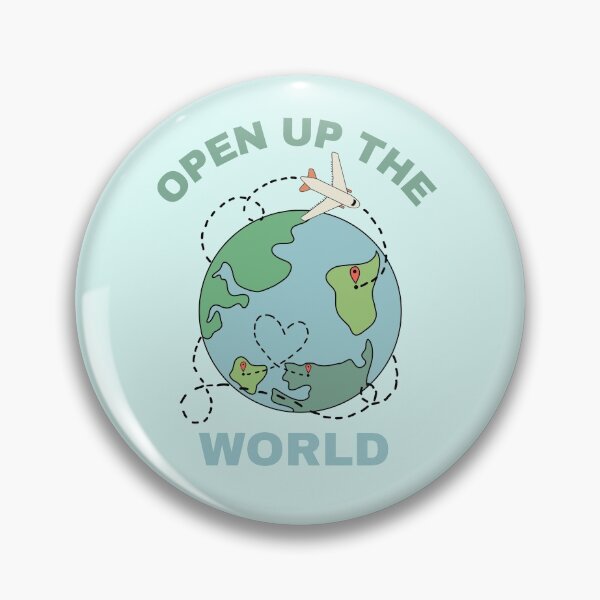 Item preview, Open Up the World  designed and sold by champagnemoment.