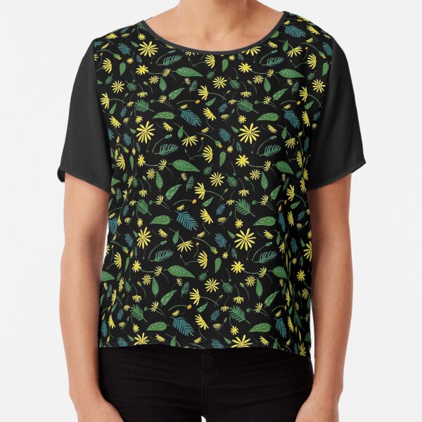 Daisy explosion Chiffon Top