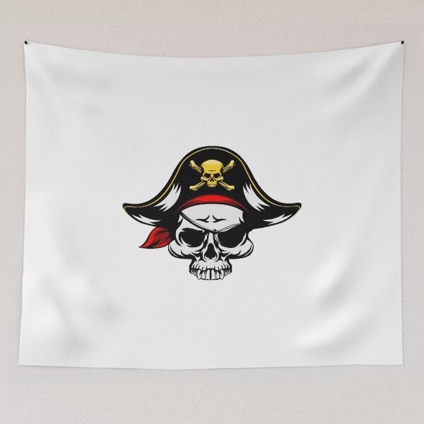Item preview, Pirate Skull designed and sold by JirfHend.