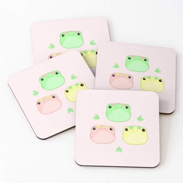 Artikelvorschau, Drei bunte Froggies entworfen und verkauft von Atelier CM.