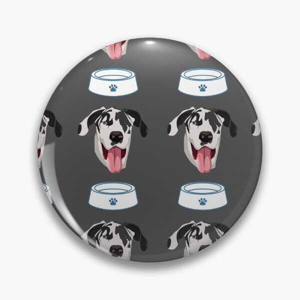 Item preview, Great Dane dog - black and white - pattern designed and sold by Maful.