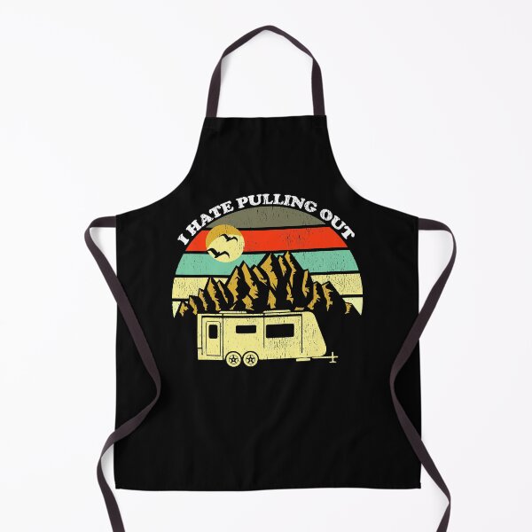 Item preview, Retro Vintage Mountains RV Camping I Hate Pulling Out designed and sold by baumbachpox61.