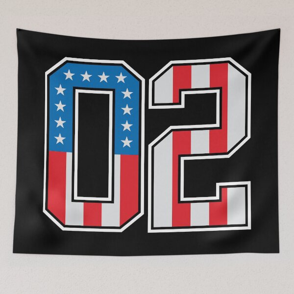 Item preview, Vintage Number 2 American Classy Number two United States Flag designed and sold by Urosek.