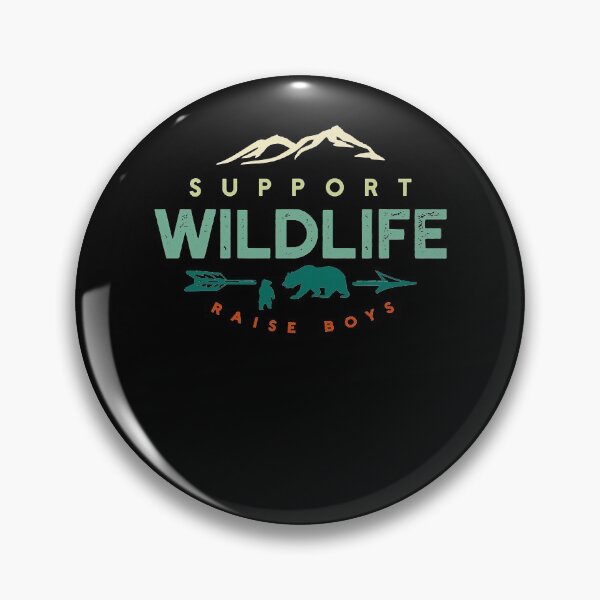 Item preview, Support Wildlife Raise Boys designed and sold by baumbachpox61.