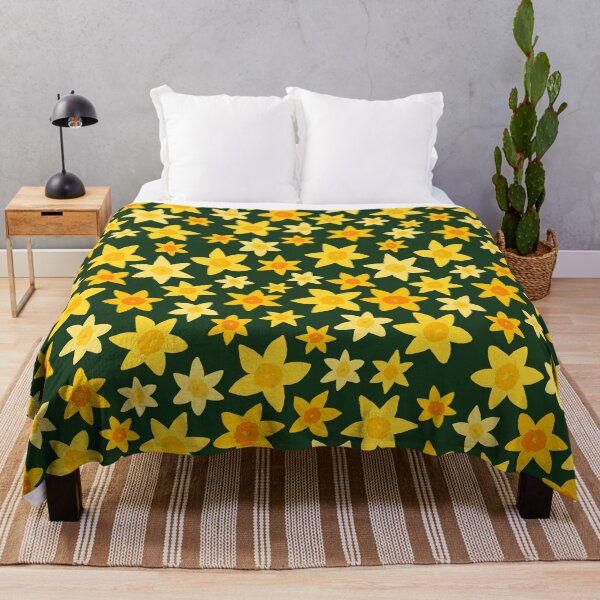 Item preview, Daffodils - green background designed and sold by IvyAmber.