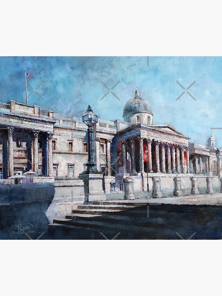 Thumbnail 3 of 3, Sticker, National Gallery 2 designed and sold by rogerpanart.