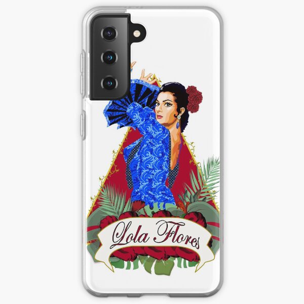 Lola Flores Funda blanda para Samsung Galaxy