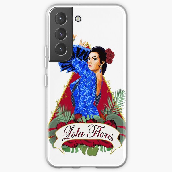 Lola Flores Funda blanda para Samsung Galaxy