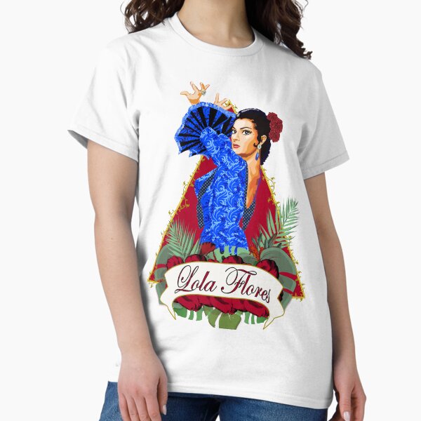 Vista previa del artículo con la obra «Lola Flores», diseñado y vendido por VillaOrdinaria.