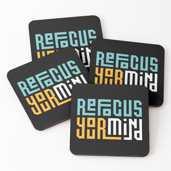 Item preview, Refocus your mind typography designed and sold by NexeDesigns.
