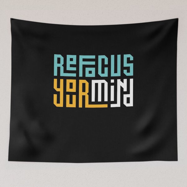 Item preview, Refocus your mind typography designed and sold by NexeDesigns.