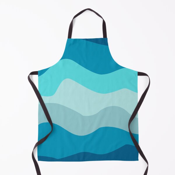 Item preview, Blue ocean wave pattern designed and sold by Aleksey888.