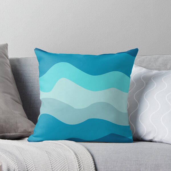 Item preview, Blue ocean wave pattern designed and sold by Aleksey888.