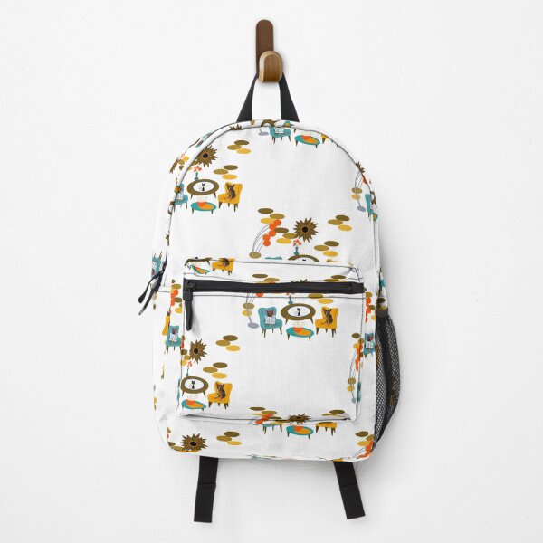Item preview, At home with the Barkers - cute retro dogs print designed and sold by 3leggeddogg.