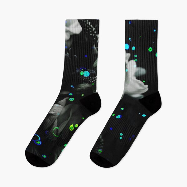 Item preview, "Shadows in the Water" floral trippy art collage, vaporwave design designed and sold by TrueType.