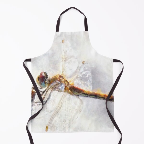 Item preview, Dragonfly Watercolor Pastel White Background designed and sold by taiche.