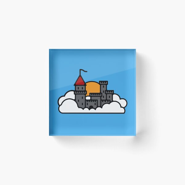 Item preview, Sky Castle, Sunrise designed and sold by ondrejcreates.