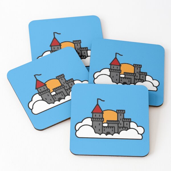 Item preview, Sky Castle, Sunrise designed and sold by ondrejcreates.