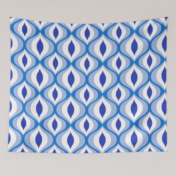 Item preview, JAPANESE PATTERN BLUE DESIGN-TEACUP GIFT IDEA designed and sold by lotees.