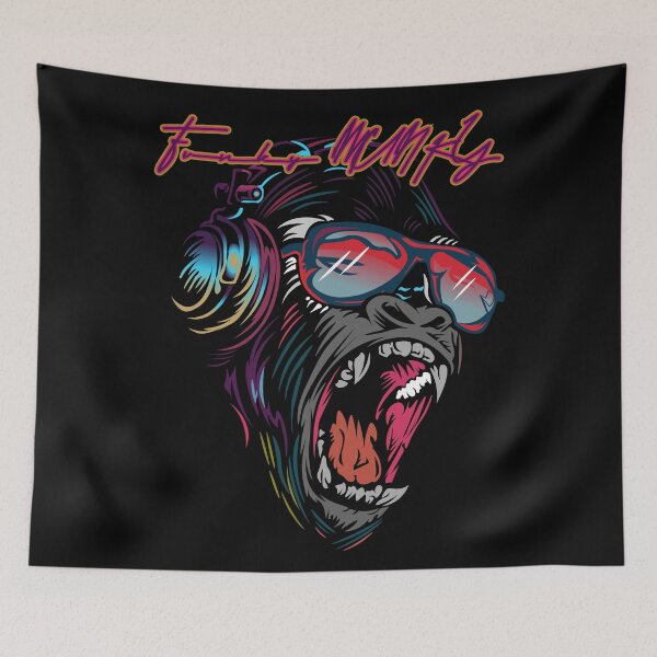 Item preview, Deadfamous - Funky Munky Illustration designed and sold by Dead-Famous.