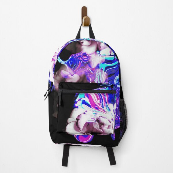 Item preview, "Liquid Crystals" floral trippy art collage, vaporwave design designed and sold by TrueType.