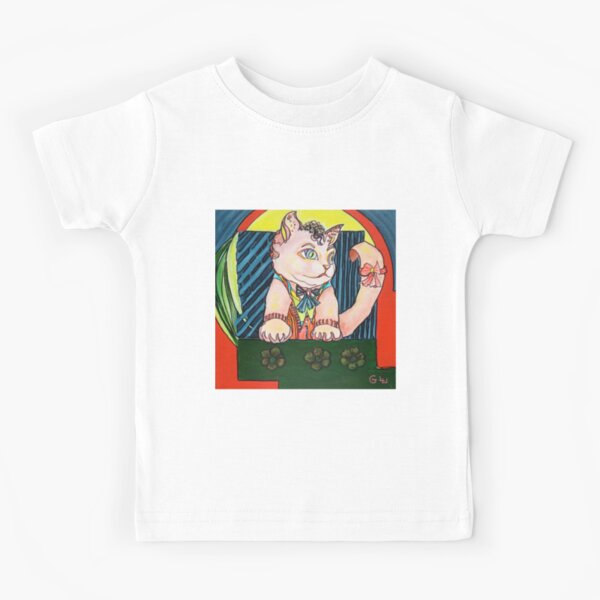 Cute Cat Kids T-Shirt