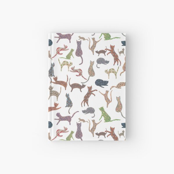 Juego de gatos Cuaderno de tapa dura
